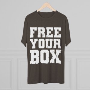 Free Your Box Tri Blend Crew Tee — Tri Blend Macchiato