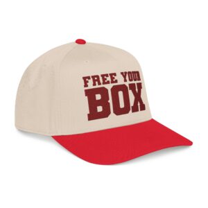 Free Your Box Classic Cap — Red Natural