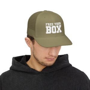 Free Your Box Snapback Trucker Cap — Loden