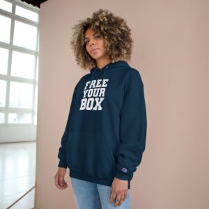Champion Free Your Box Hoodie — Navy