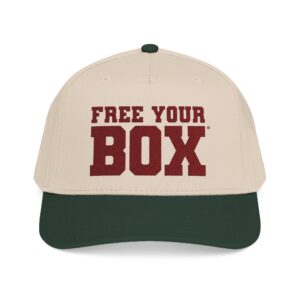 Free Your Box Classic Cap — Dark Green Natural