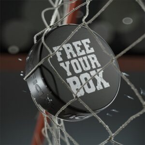 Free Your Box Hockey Puck