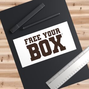 Free Your Box Bumper Sticker