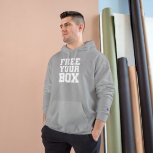 Champion Free Your Box Hoodie — Light Steel