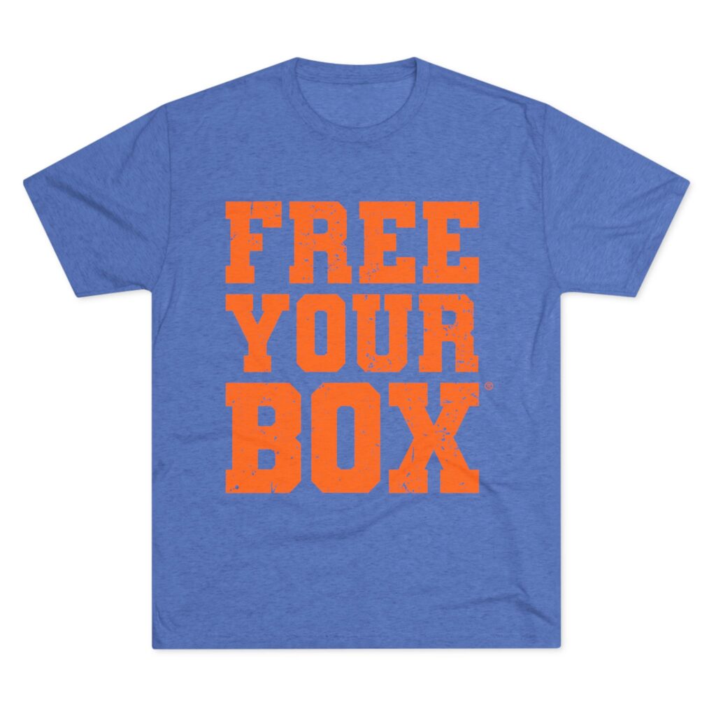 Free Your Box Tri Blend Crew Tee
