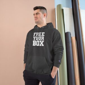 Champion Free Your Box Hoodie — Charcoal Heather