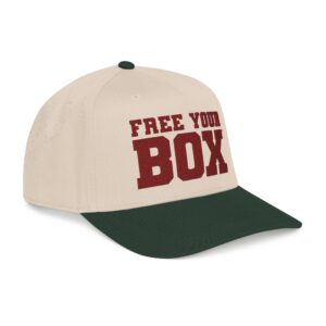 Free Your Box Classic Cap — Dark Green Natural