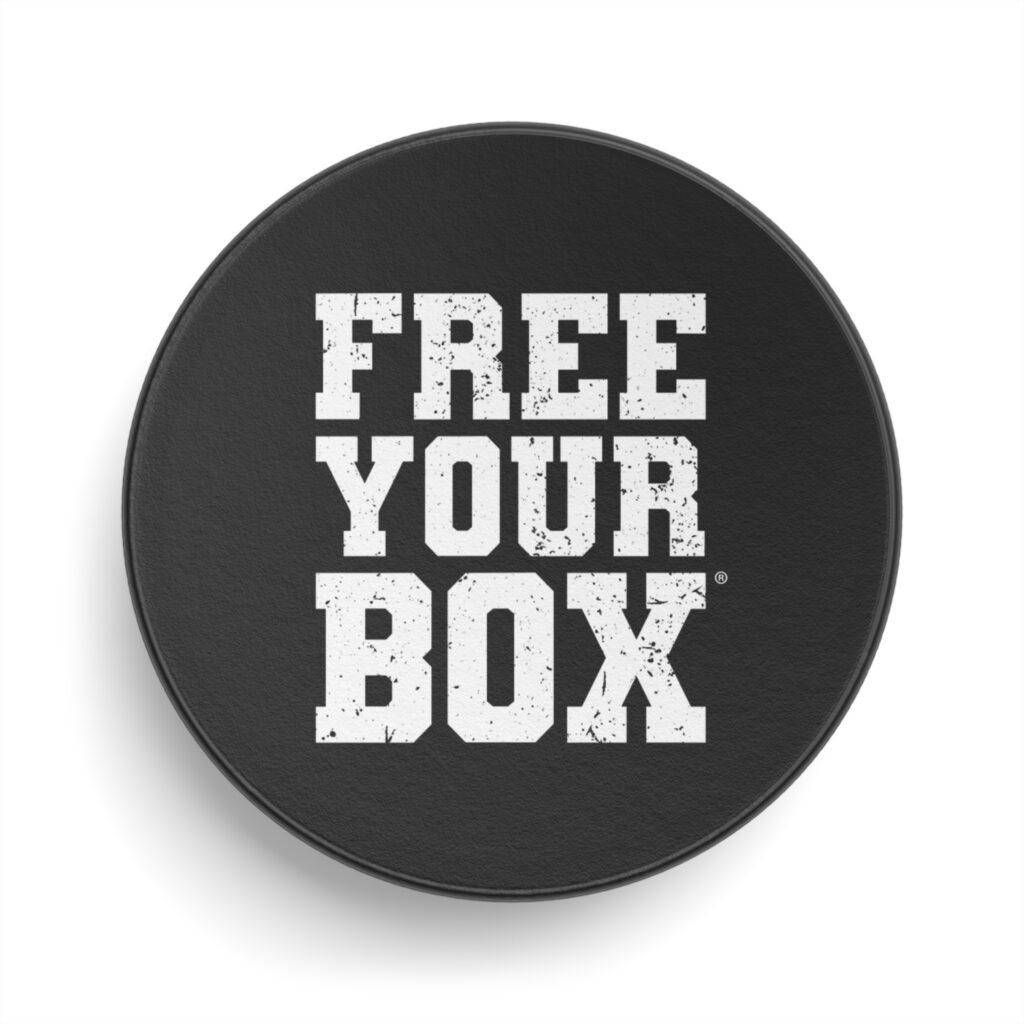 Free Your Box Hockey Puck