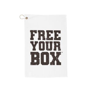 Free Your Box Golf Towel