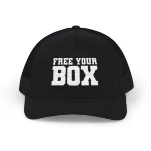 Free Your Box Snapback Trucker Cap — Black