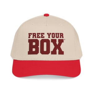 Free Your Box Classic Cap — Red Natural