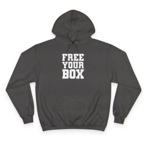 Champion Free Your Box Hoodie — Charcoal Heather