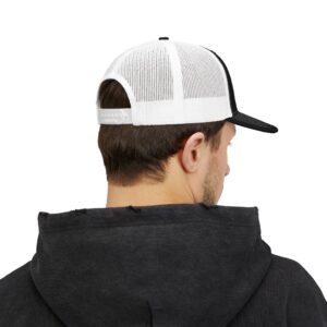 Free Your Box Snapback Trucker Cap — Black White