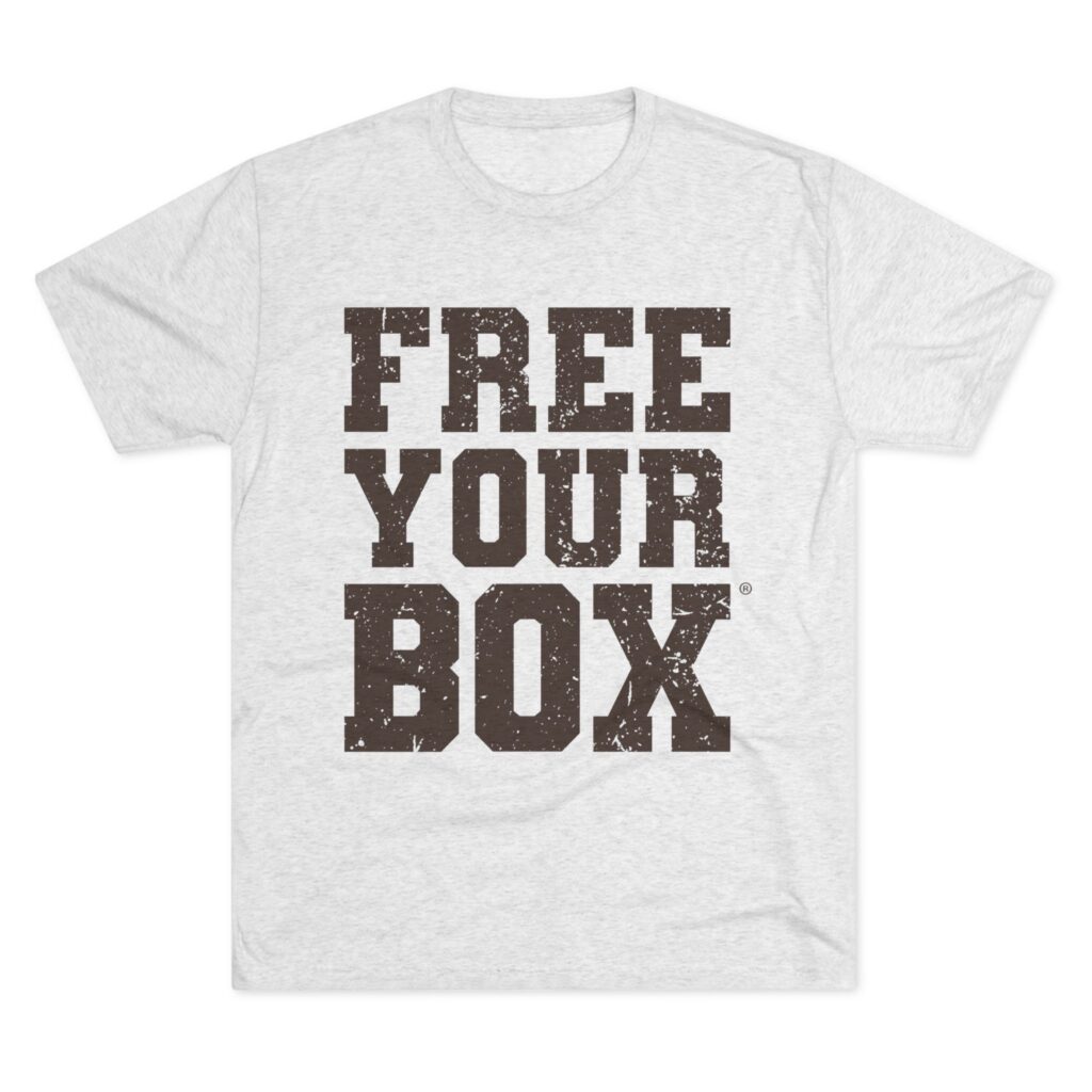 Free Your Box Tri Blend Crew Tee
