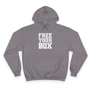 Champion Free Your Box Hoodie — Stone Grey